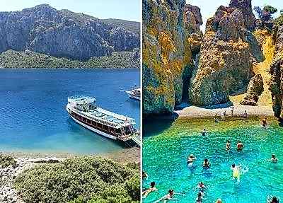 hisarönü tekne turu